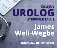 Grafika #0: Nowy urolog w SALUS-ie - James Weli-Wegbe