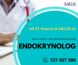 Grafika #0: Endokrynolog w SALUS-ie od 31 marca